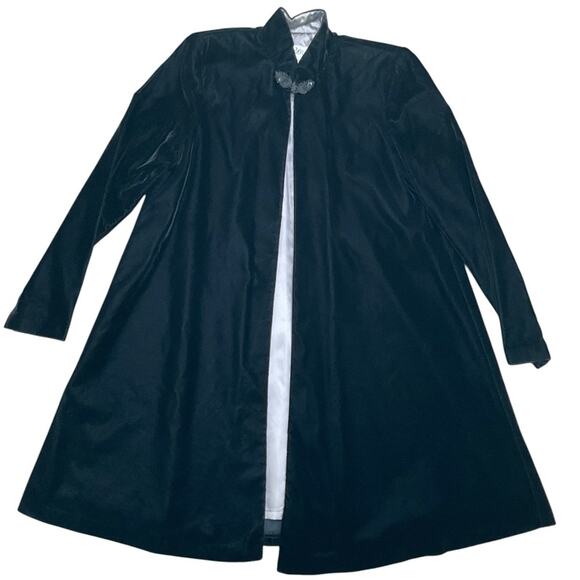 Prata Women’s Cape Vintage Velvet Swing Coat Size Small - Picture 1 of 14